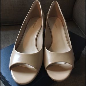 Cole Haan wedges. Worn once!